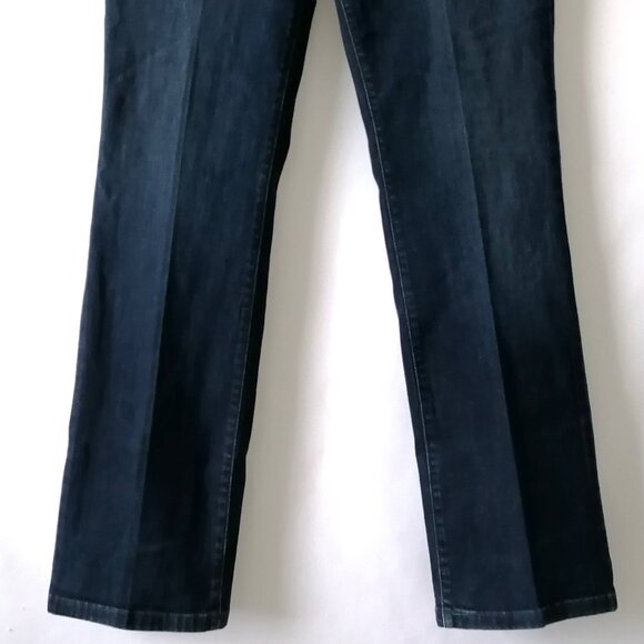Levi's Womens Denim Blue Slight Cute Classic Straight Leg Jeans Size 16/33 - Picture 3 of 8